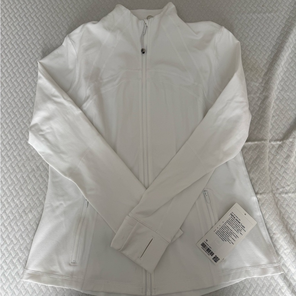 Lululemon Define Jacket Luon - White - Size 16 - New With Tags